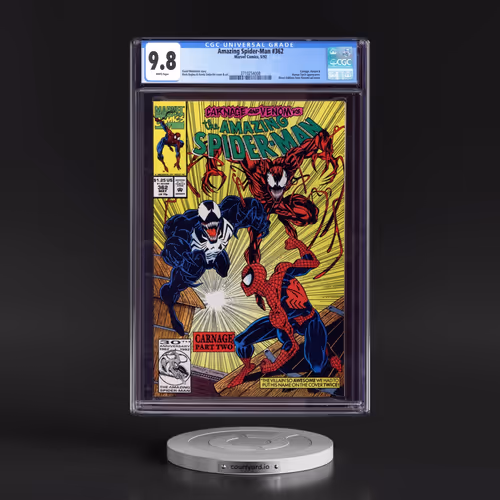 Amazing Spider-Man #362 CGC 9.8 White Pages (Marvel Comics, 5/92) - Universal