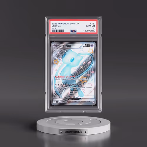 2023 Pokémon Sv4a-Shiny Treasure EX #327 Mew EX - Holo Ssr (PSA 10 GEM MINT)