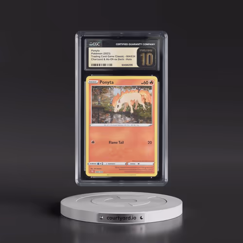 2023 Trading Card Game Classic - CLV, CLC, CLB #004/034 Ponyta - Charizard & Ho-Oh ex Deck - CLC