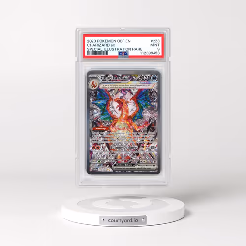 2023 Pokémon Obf EN-Obsidian Flames #223 Charizard EX - Holo Special Illustration Rare (PSA 9 MINT)