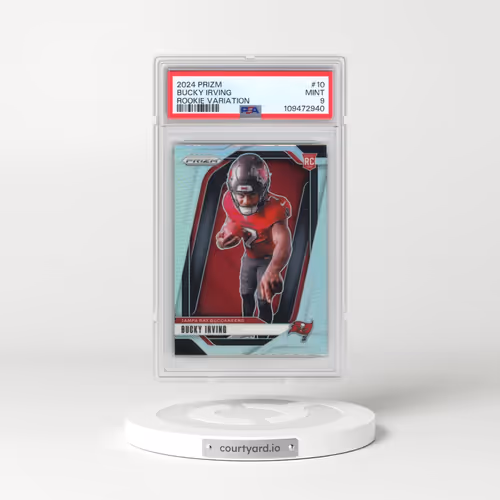 2024 Panini Prizm Rookie Variation #10 Bucky Irving (PSA 9 MINT)