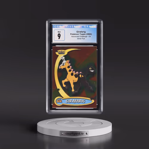 2004 Advanced Challenge #29 Girafarig - Silver Foil (CGC 9 MINT)