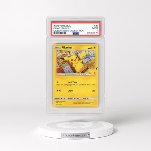 2021 Pokémon Mcdonald's Collection #25 Pikachu - Holo (PSA 9 MINT)