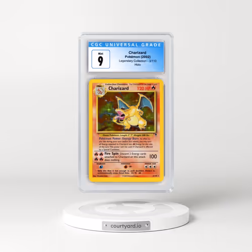 2002 Legendary Collection #3/110 Charizard - Holo (CGC 9 MINT)
