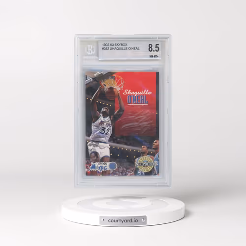 1992 Skybox #382 Shaquille O'Neal (BGS 8.5 NM-MT+)