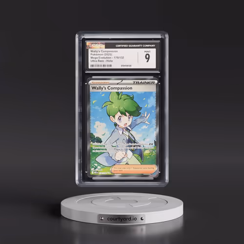 2025 Pokémon Meg EN-Mega Evolution #176 Wally's Compassion - Ultra Rare (CGC 9 MINT)