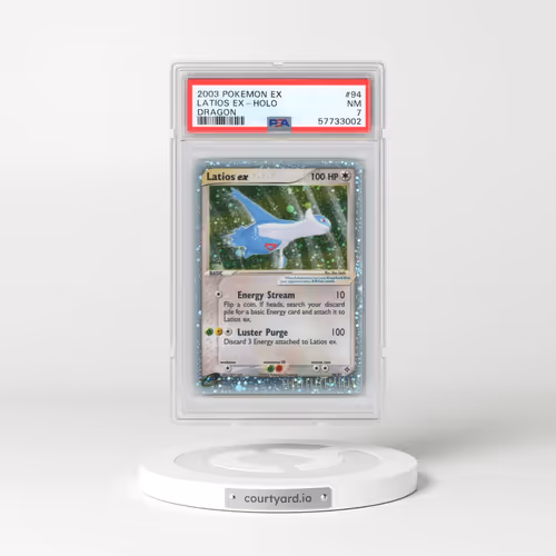 2003 Pokémon EX Dragon #94 Latios EX - Holo Holo (PSA 7 NM)