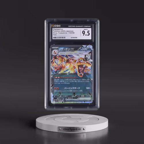 2023 Shiny Treasure ex #115/190 Charizard ex - Holo (CGC 9.5 MINT+)