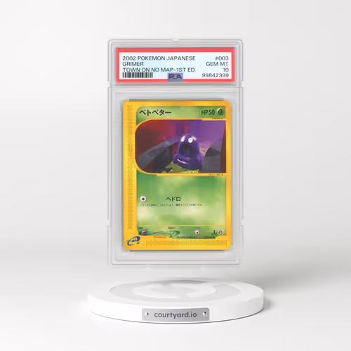2002 Pokémon the Town on No Map #003 Grimer - 1st Edition (PSA 10 GEM MINT)