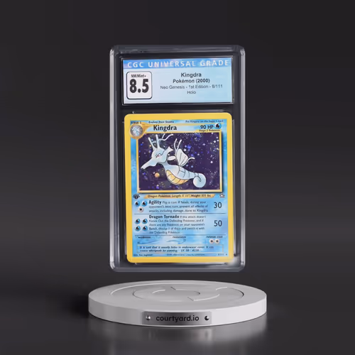 2000 Neo Genesis #8/111 Kingdra - 1st Edition Holo (CGC 8.5 NM-MT+)