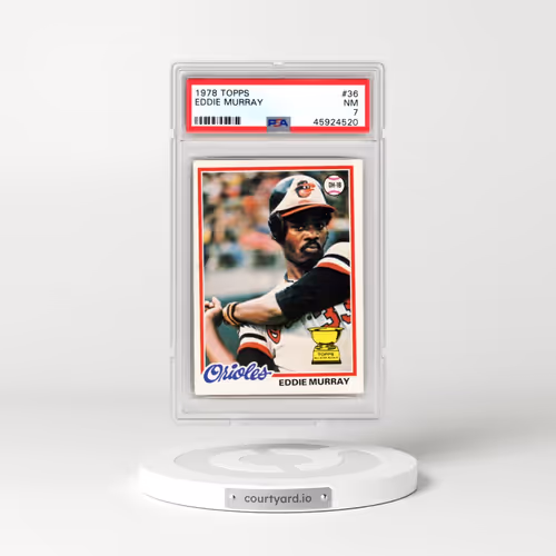 1978 Topps #36 Eddie Murray (PSA 7 NM)