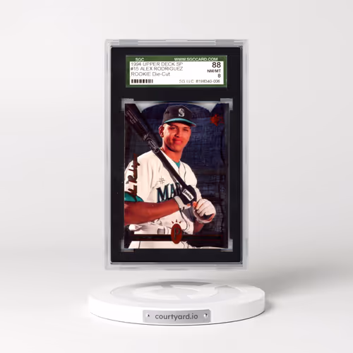 1994 Upper Deck SP #15 Alex Rodriguez - Die-Cut (SGC 8 NM-MT)