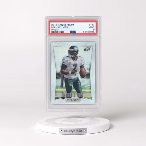 2012 Panini Prizm #147 Michael Vick - Prizm (PSA 9 MINT)