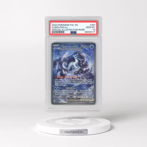 2023 Pokémon Pal EN-Paldea Evolved #261 Chien-Pao EX - Holo Special Illustration Rare (PSA 10 GEM MINT)