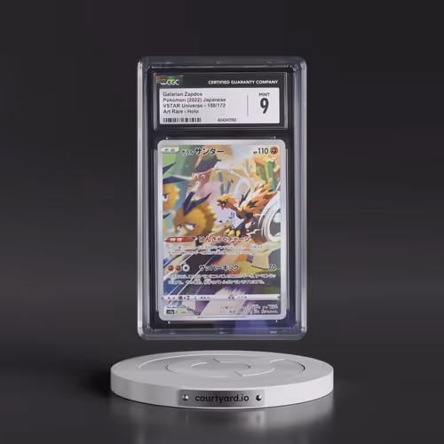 2022 VSTAR Universe #188/172 Galarian Zapdos - Art Rare Holo (CGC 9 MINT)