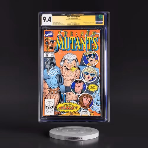 New Mutants #87 CGC 9.4 White Pages (Marvel Comics, 3/90) - CGCxJSA