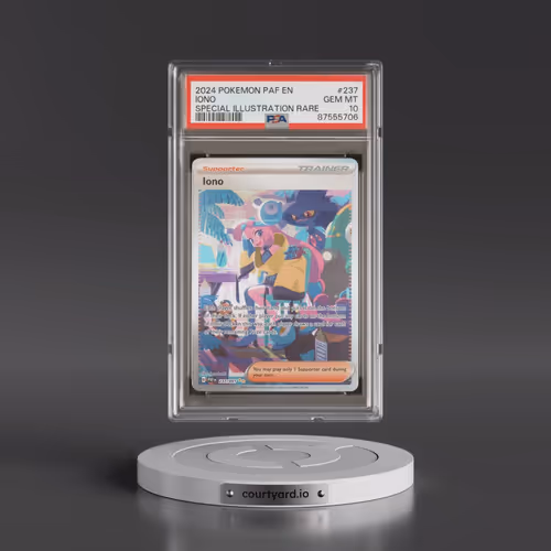 2024 Pokémon Paf EN-Paldean Fates #237 Iono - Special Illustration Rare (PSA 10 GEM MINT)