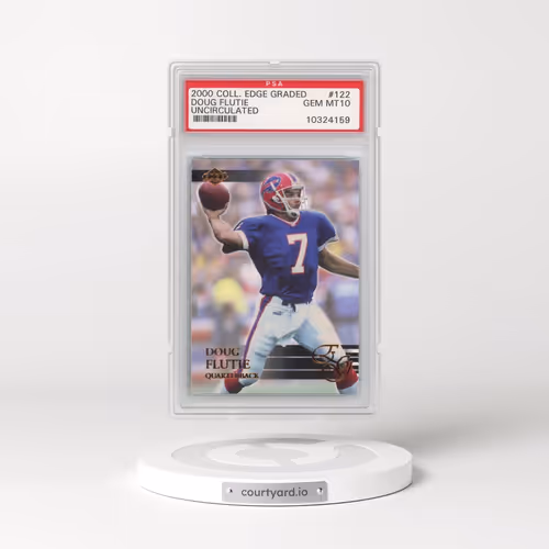 2000 Collector's Edge Graded #122 Doug Flutie - Uncirculated (PSA 10 GEM MINT)