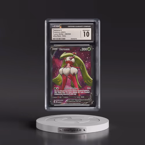 2019 Fusion Strike #246/264 Tsareena V - Ultra Rare Holo (CGC 10 GEM MINT)