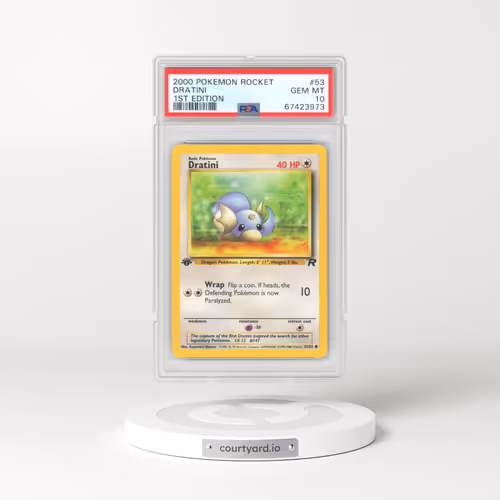 2000 Team Rocket #53 Dratini - 1st Edition (PSA 10 GEM MINT)