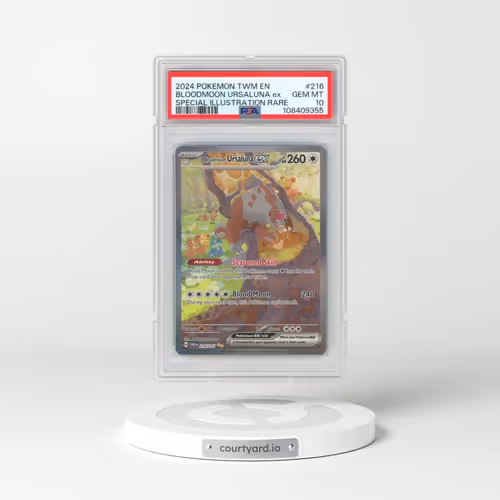 2024 Pokémon Twm EN-Twilight Masquerade #216 Bloodmoon Ursaluna EX - Holo Special Illustration Rare