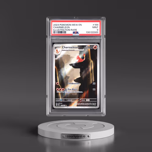 2023 Pokémon Mew EN-151 #169 Charmeleon - Illustration Rare (PSA 9 MINT)