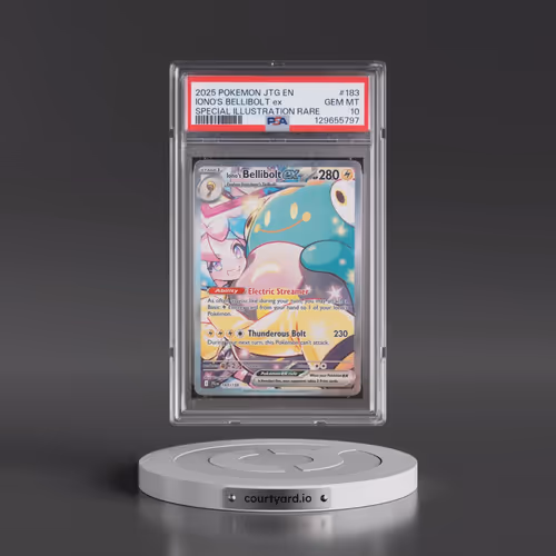 2025 Pokémon Jtg EN-Journey Together #183 Iono's Bellibolt EX - Holo Special Illustration Rare (PSA