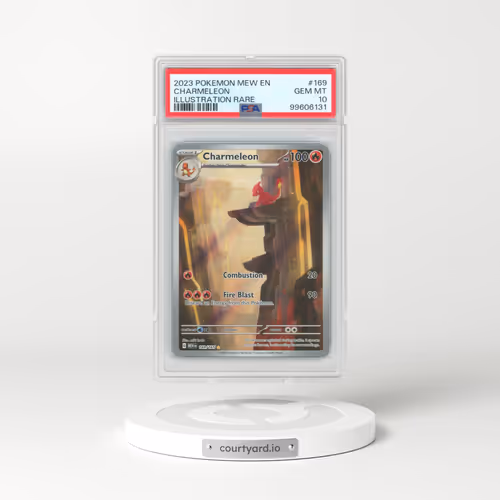 2023 Pokémon Mew EN-151 #169 Charmeleon - Illustration Rare (PSA 10 GEM MINT)