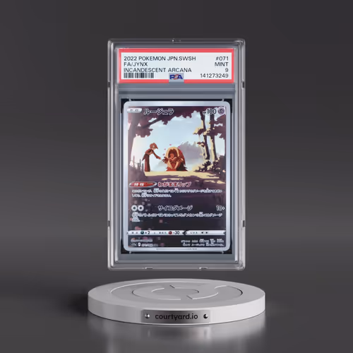 2022 Pokémon Sword & Shield Incandescent Arcana #071 Jynx - Full Art (PSA 9 MINT)