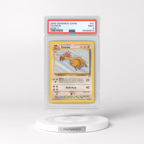 2000 Base Set 2 #41 Fearow (PSA 9 MINT)