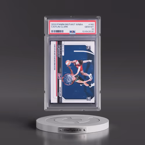 2024 Panini Instant WNBA #180 Caitlin Clark (PSA 10 GEM MINT)