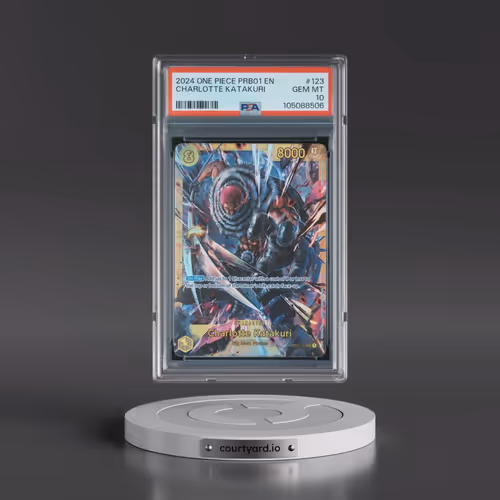 2024 One Piece PRB01-Premium Booster -One Piece Card the Best #123 Charlotte Katakuri (PSA 10 GEM MI