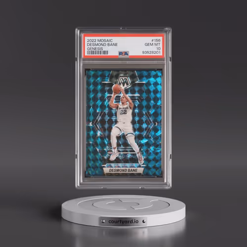 2022 Panini Mosaic #156 Desmond Bane - Genesis (PSA 10 GEM MINT)
