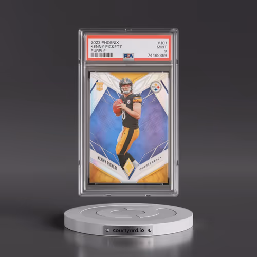 2022 Panini Phoenix #101 Kenny Pickett - Purple (PSA 9 MINT)