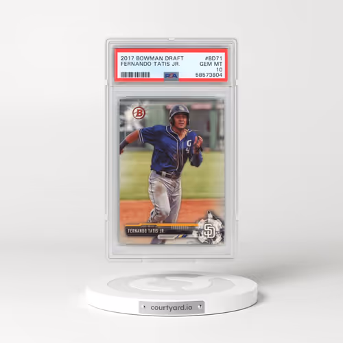 2017 Bowman Draft #BD71 Fernando Tatis Jr. (PSA 10 GEM MINT)