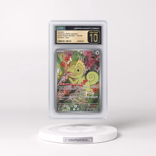 2024 Pokémon SV8-Super Electric Breaker #118 Kecleon - Art Rare (CGC 10 PRISTINE)