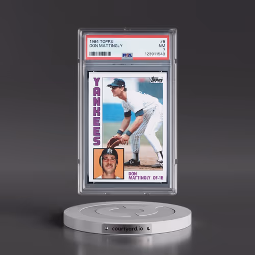 1984 Topps #8 Don Mattingly (PSA 7 NM)