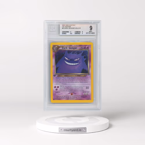 2002 Neo Destiny #6 Dark Gengar - 1st Edition Holo (BGS 9 MINT)