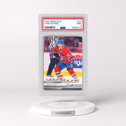 2024 Upper Deck #229 Lane Hutson (PSA 9 MINT)
