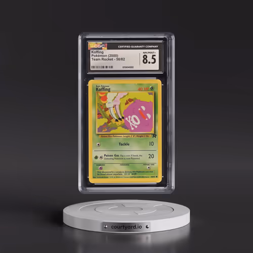 1999 Team Rocket #58/82 Koffing (CGC 8.5 NM-MT+)