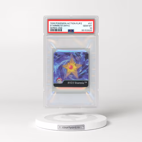 1999 Pokémon Action Flipz Series One #57 Starmie/Staryu (PSA 10 GEM MINT)