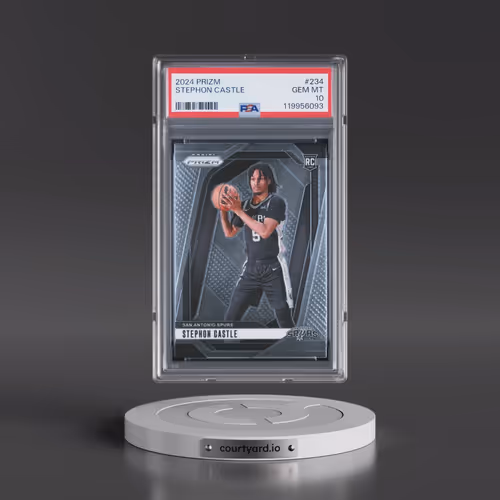 2024 Panini Prizm #234 Stephon Castle (PSA 10 GEM MINT)