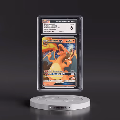 2020 Battle Academy #60 Charizard GX - Charizard Deck (Holo) (CGC 6 EX-NM)