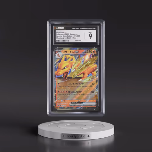 2023 Venusaur/Charizard/Blastoise Spec. Set ex #009/049 Charizard ex - Charizard ex Deck Holo (CGC 9