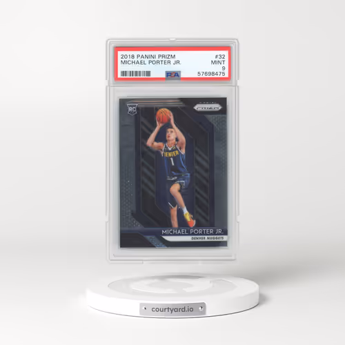 2018 Panini Prizm #32 Michael Porter Jr. (PSA 9 MINT)