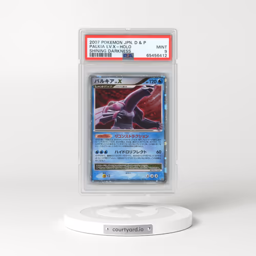 2007 Pokémon Diamond & Pearl Shining Darkness Palkia LV.X - Holo (PSA 9 MINT)