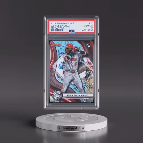 2024 Bowman's Best #20 Elly de La Cruz - Refractor (PSA 10 GEM MINT)