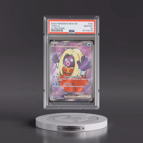 2023 Pokémon Mew EN-151 #191 Jynx EX - Holo Ultra Rare (PSA 10 GEM MINT)