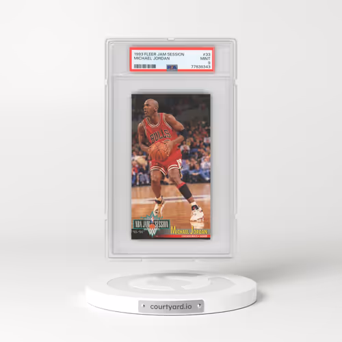 1993 Fleer Jam Session #33 Michael Jordan (PSA 9 MINT)