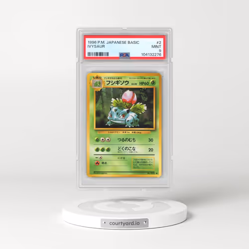 1996 Pokémon Basic #2 Ivysaur (PSA 9 MINT)